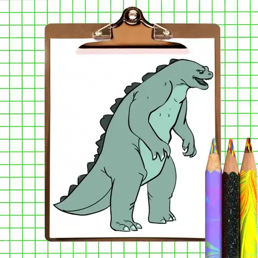 Play How to Draw Kaiju Step by Step APK