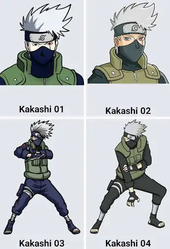 Play How to draw Kakashi Sensei Anime  and enjoy How to draw Kakashi Sensei Anime with UptoPlay