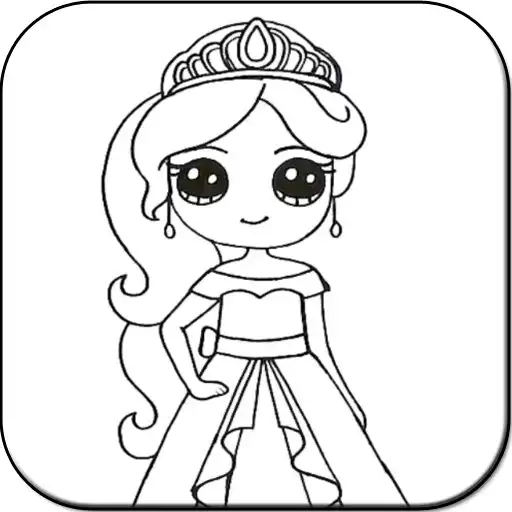 Play How To Draw Kawai Princess APK