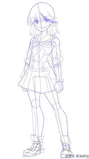 Play How To Draw Kill La Kill  and enjoy How To Draw Kill La Kill with UptoPlay