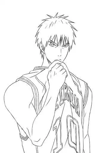 Play How to Draw Kuroko no Basket  and enjoy How to Draw Kuroko no Basket with UptoPlay