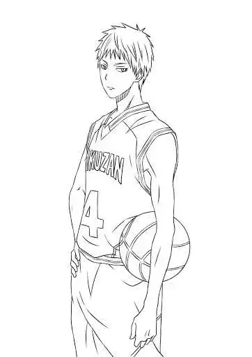 Play How to Draw Kuroko no Basket as an online game How to Draw Kuroko no Basket with UptoPlay