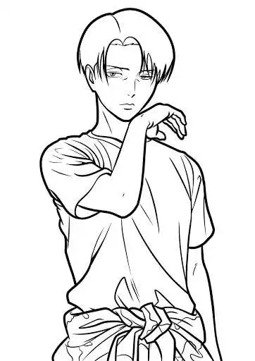 Play How to Draw Levi Ackerman as an online game How to Draw Levi Ackerman with UptoPlay