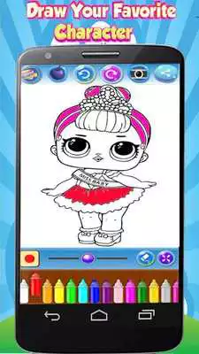 Play How To Draw LOL surprise step by step Dolls