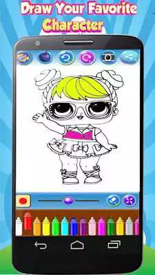 Play How To Draw LOL surprise step by step Dolls
