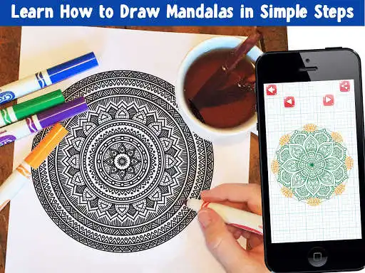 Play How to Draw Mandalas  and enjoy How to Draw Mandalas with UptoPlay