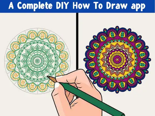 Play How to Draw Mandalas as an online game How to Draw Mandalas with UptoPlay
