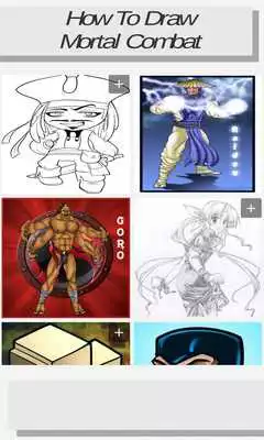 Play How to Draw :Mortal Kombat