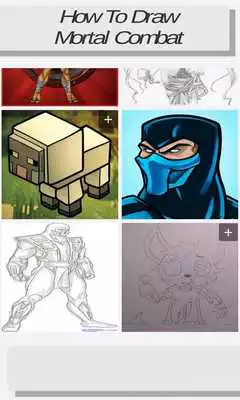 Play How to Draw :Mortal Kombat