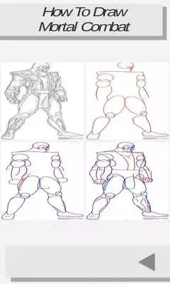 Play How to Draw :Mortal Kombat