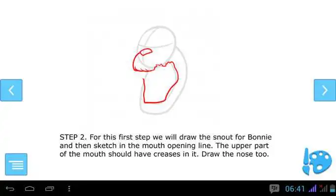 Play How To Draw Nightmare Bonnie FNAF