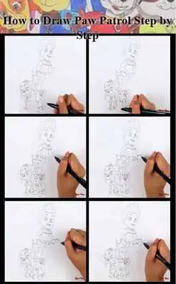 Play How to Draw Patrol Paw Step by Step