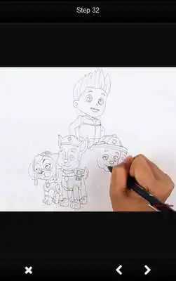 Play How to Draw Patrol Paw Step by Step