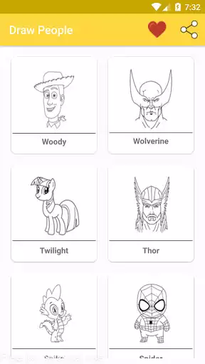 Play How To Draw People as an online game How To Draw People with UptoPlay