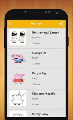 Play How to Draw Peppa Pig Characters