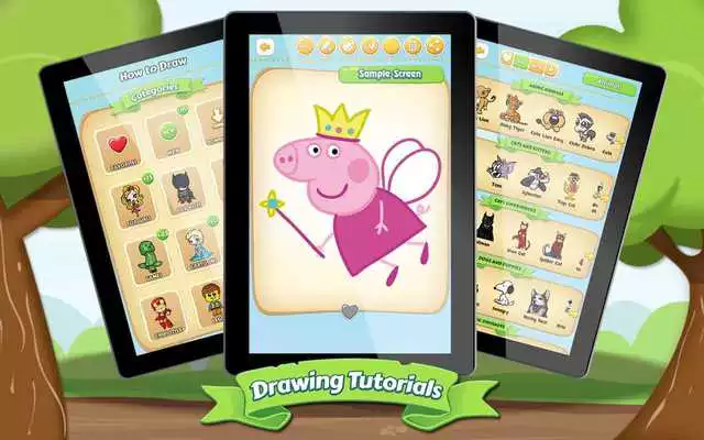 Play How To Draw Peppa Pig
