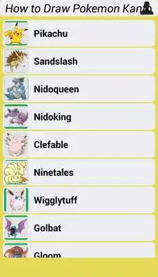 Play How to Draw Pokemon Kanto