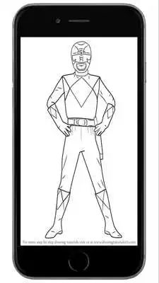 Play How to draw powoer raengers