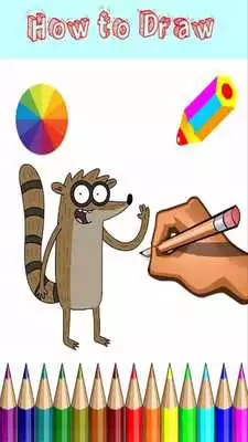 Play How To Draw : regular show