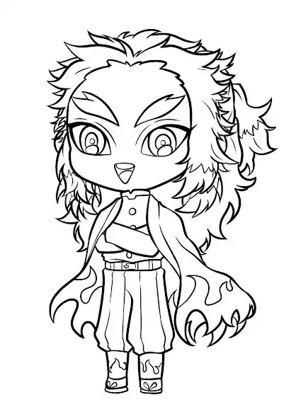 Play How to Draw Rengoku Demon Slayer  and enjoy How to Draw Rengoku Demon Slayer with UptoPlay