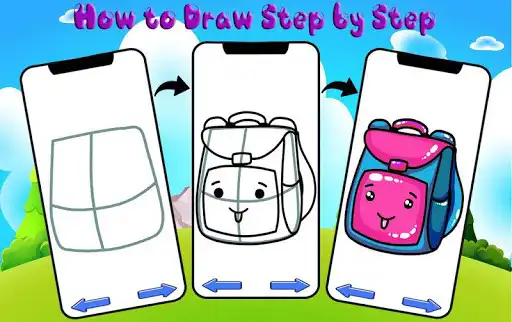 Play How to Draw School supplies - Learn Drawing  and enjoy How to Draw School supplies - Learn Drawing with UptoPlay