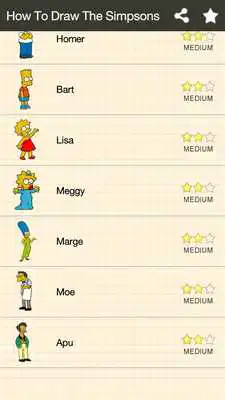 Play How To Draw Simpsons Family Characters
