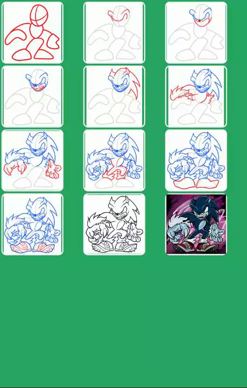 Play How to Draw Sonic Advanced