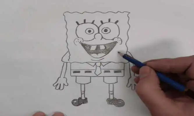 Play How To Draw Spongebob Cartoon Play How To Draw Spongebob Cartoon