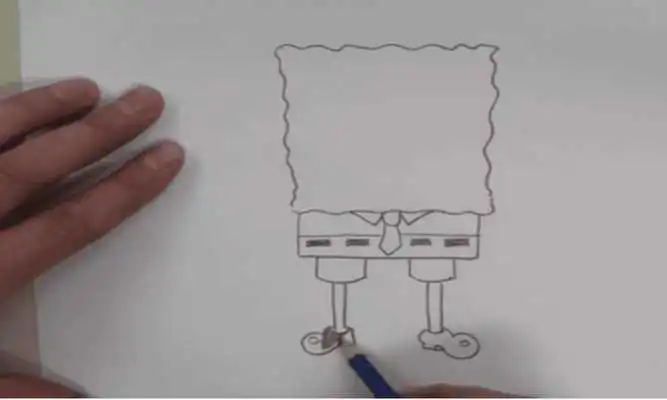 Play How To Draw Spongebob Cartoon Play How To Draw Spongebob Cartoon
