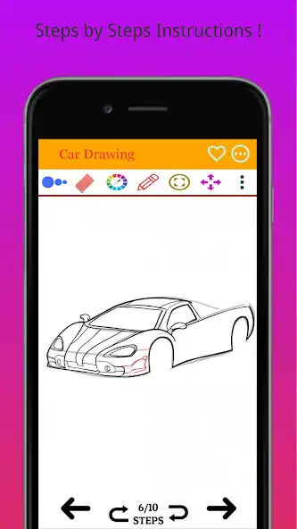 Play How to Draw Sport Cars Easily as an online game How to Draw Sport Cars Easily with UptoPlay