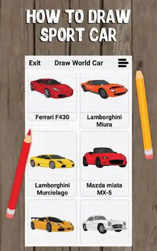 Play How to Draw : Sports Cars, Ambulance, Humans as an online game How to Draw : Sports Cars, Ambulance, Humans with UptoPlay