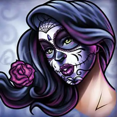 Play How To Draw Sugar Skulls