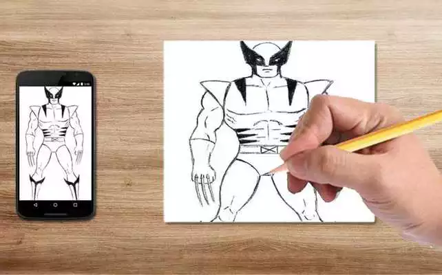 Play How to draw superhero