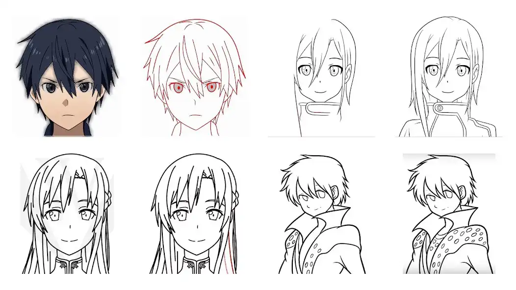 Play How to draw Sword Art as an online game How to draw Sword Art with UptoPlay