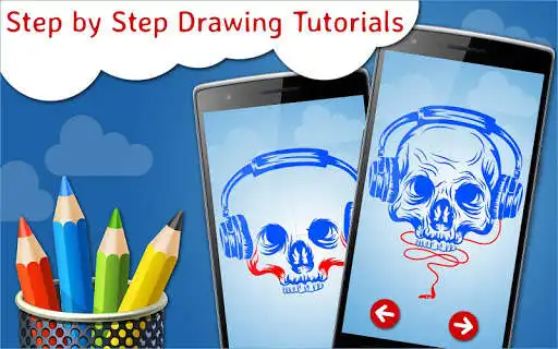 Play How to Draw Tattoos step by step Drawing App as an online game How to Draw Tattoos step by step Drawing App with UptoPlay