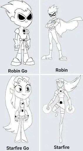 Play How to draw Teen Titans Go  and enjoy How to draw Teen Titans Go with UptoPlay