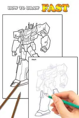 Play How to Draw Transformers Fast Play How to Draw Transformers Fast