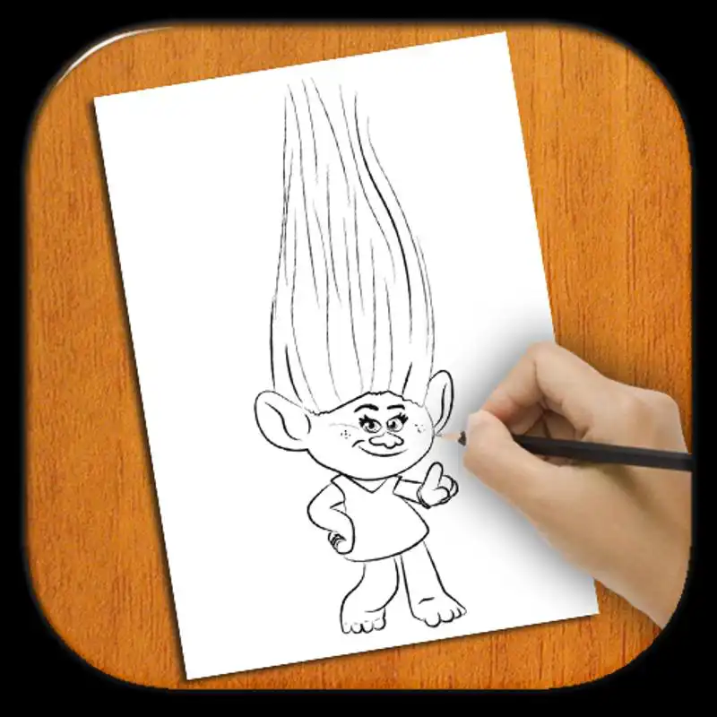 Play How to Draw Trolls easy