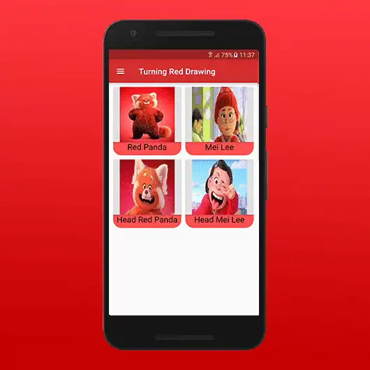 Play How to Draw Turning Red  and enjoy How to Draw Turning Red with UptoPlay