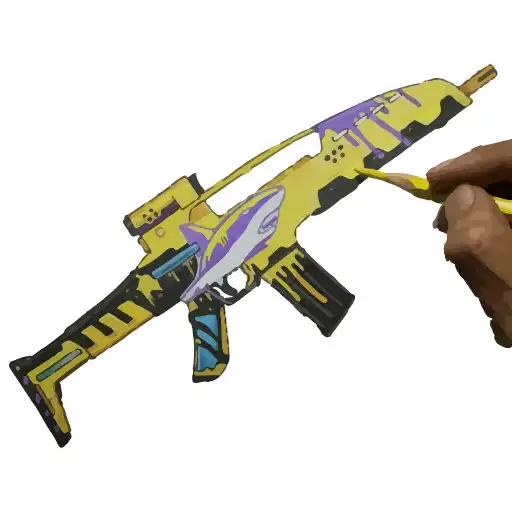 Play How to draw weapons FF APK