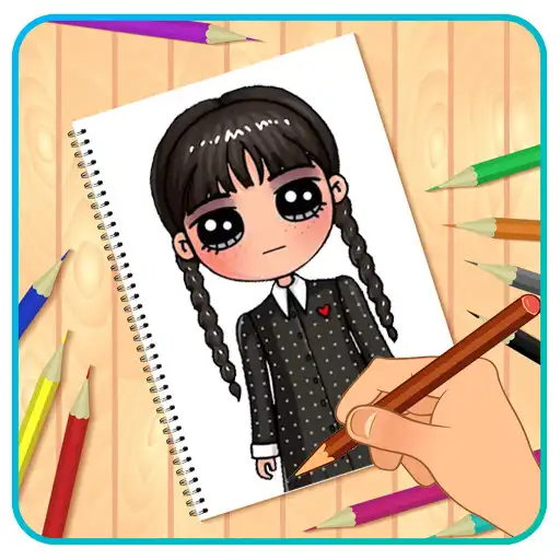 Play How to draw Wednesday Thing APK