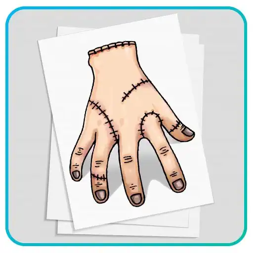 Play How to draw Wednesday Thing as an online game How to draw Wednesday Thing with UptoPlay