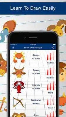 Play How to draw zodiac signs  and enjoy How to draw zodiac signs with UptoPlay