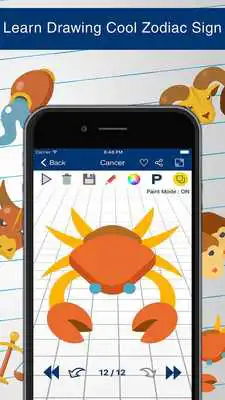 Play How to draw zodiac signs as an online game How to draw zodiac signs with UptoPlay