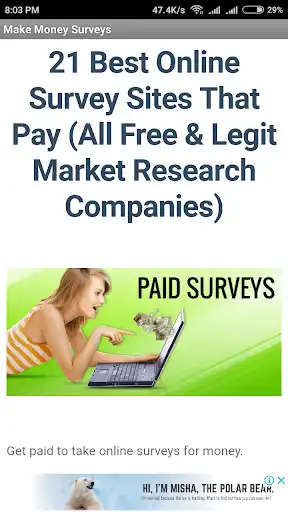 Play How to Earn From Surveys  and enjoy How to Earn From Surveys with UptoPlay