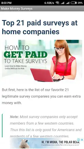Play How to Earn From Surveys as an online game How to Earn From Surveys with UptoPlay