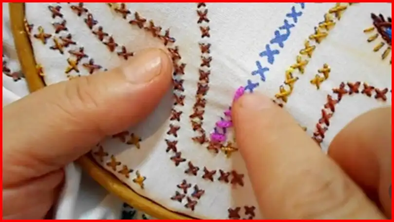 Play How to embroider cross stitch as an online game How to embroider cross stitch with UptoPlay