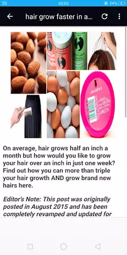 Play How to grow hair faster  and enjoy How to grow hair faster with UptoPlay