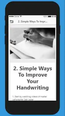 Play How To Improve Handwriting