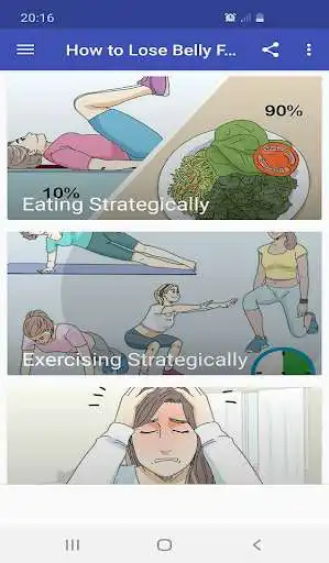 Play How to Lose Belly Fat as an online game How to Lose Belly Fat with UptoPlay